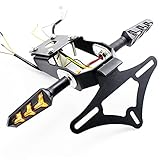 Support de plaque d'immatriculation de moto pour Kawasaki