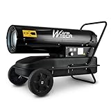 Canon à chaleur diesel 30 KW avec roues