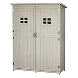 Outsunny Abri de Jardin Armoire de Jardin Remise pour