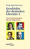 Geschichte der deutschen Literatur Bd. II: Vom 19.