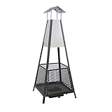 Kamino-Flam Helena Cheminée de terrasse pour jardin