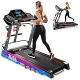 FITFIU Fitness - Tapis de Course Pliable Hydraulique,