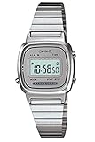 Casio Montre Femme Digitale avec Bracelet en Acier
