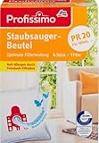 Profissimo Lot de 4 sacs d'aspirateur PR20