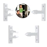 Lot de 2 Paires Loquets de Porte pour Caravane, Kit