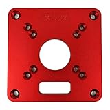 STEEIRO Plaque de routeur en alliage d'aluminium -