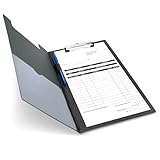 Rapesco VFDCB0B3 Porte-Bloc à Rabat A4+, Noir