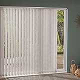 MADECOSTORE Lot de 5 lamelles Verticales 89mm Unies