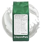 SaporePuro Lait Écrémé en Poudre 1 kg – Lait pour Consommation