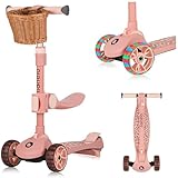 LIONELO FRANKY 2en1 Trottinette d'équilibre pour Enfants