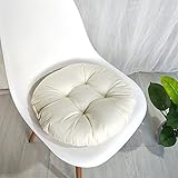 DOTBUY-SHOP Galette de Chaise Ronde, Couleur Unie Coussin