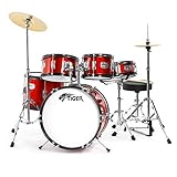 Tiger JDS14-RD Junior Kit de 5 Batteries Acoustiques