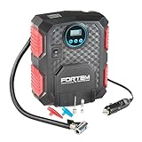 FORTEM Compresseur d'air pour pneus de voiture, pompe