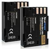 Blumax Gold Edition D-LI90 DLI90 Lot de 2 batteries