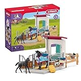 Box pour cheval avec jument et poulain, coffret schleich