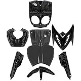 Kit carénage TNT noir brillant scooter MBK 50 Stunt