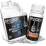 Résine époxy Kit PRO+ EPODEX | Résine cristal pour