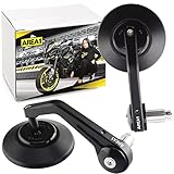 Area1 Rétroviseur de guidon de moto CNC compatible