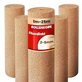 Rouleau de liège, tapis d'isolation naturel, utilisation