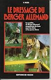 Le dressage du berger allemand