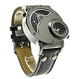 Montre à quartz pour homme style aviateur russe avec