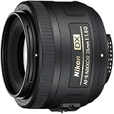 Nikon Objectif, AF-S DX 35 mm f/1,8G, noir