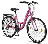 Licorne Bike Stella Premium Vélo de ville 26" à 21