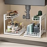 Gemsaya Lot de 2 étagères de rangement extensibles