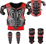 Fansport Équipement De Protection De Moto Pour Enfant,