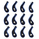 Yuhtech Lot de 12 capots de club de golf pour putter