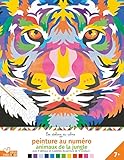 Peinture au numéro Animaux de la jungle: Avec 2 tableaux