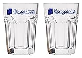 Hoegaarden Lot de 2 verres à bière