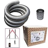 Kit tuyau en acier inoxydable 316 flexible 10 m, diamètre