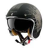 Casque Jet MT Le Mans 2 SV DILER A2 Noir Mat XS (ECE