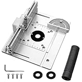 Set de 3 Plaque D'insertion de Table de Fraisage en