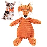 Fox Jouet couineur pour petit chien en peluche