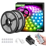 LE 15M 36W Ruban LED RGB Multicolore Dimmable, Bande