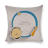 PotteLove Fête des pères Coton Lin Taille standard