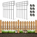 Thealyn Lot de 25 barrières décoratives en métal pour