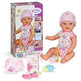 BABY born Little Baby Girl, Babypuppe mit 7 Funktionen