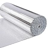 VOUNOT® Isolant Thermique en Film Aluminisé a Bulles