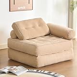 Litbird Canapé Lit 4-en-1 Pliable – Fauteuil Convertible,