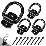 SUPAWAY Lot de 4 œillets d'arrimage pour remorque -