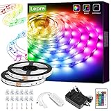 Lepro Ruban LED 10m, LED Chambre RGB de Musique, Bande