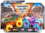 Monster Jam - Pack de 2 Véhicules Die Cast 1:64 - Véhicules