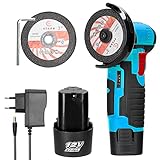 Hancaner Mini meuleuse d'angle de 19500 tr/min 12 V