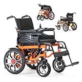 Fauteuil roulant électrique pliable tout terrain pour