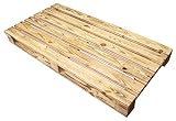Vinterior Palette en Bois flammé 120 x 60 x 15 cm