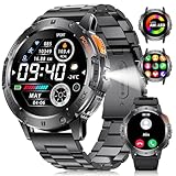 LIGE Montre Connectée Homme avec Appel Bluetooth,Fitness