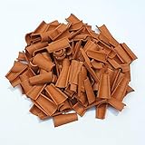 Tuiles miniatures - Plaque de toit incurvée arabe rouge